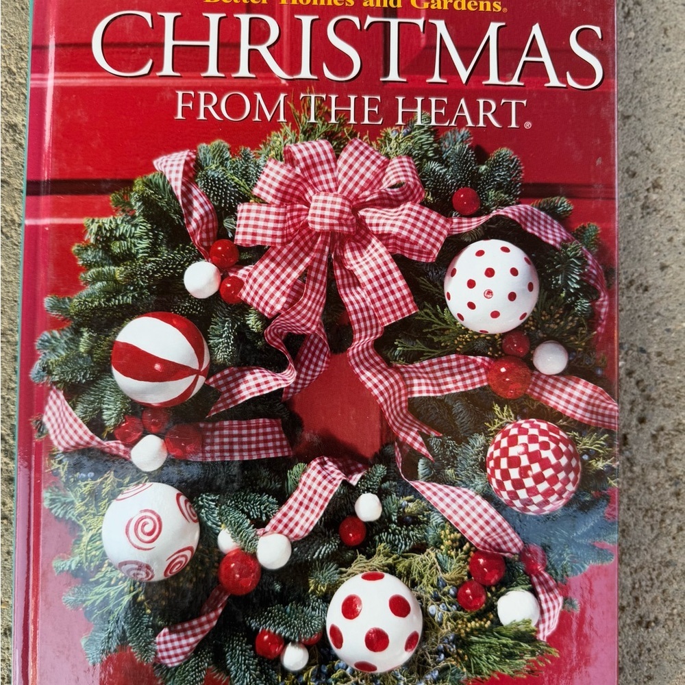 Vtg Christmas from the Heart Vol 10 Better Homes & Gardens Craft Book Grannycore